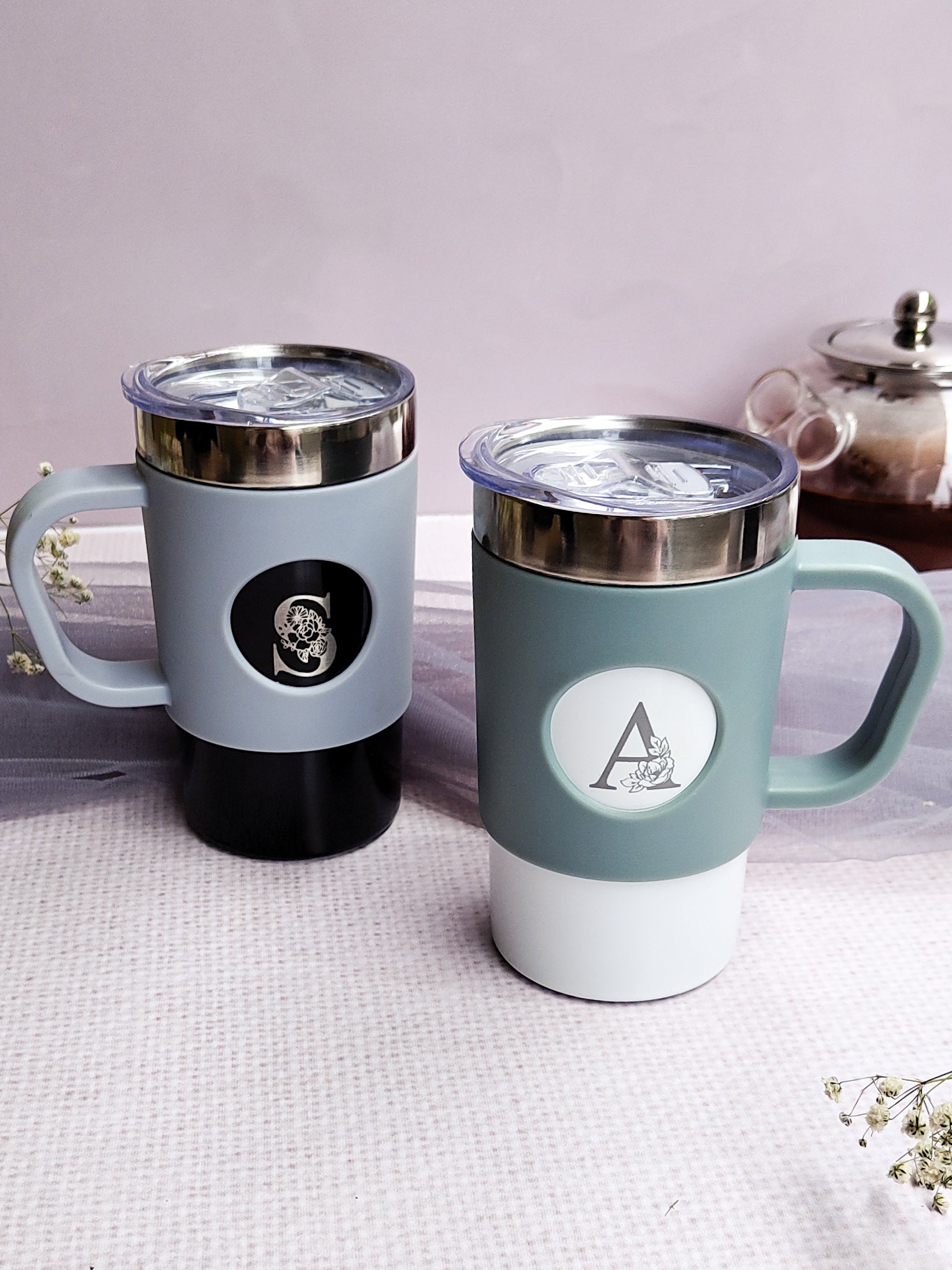 Personalized Name Initial Jawa Mugs 450ml