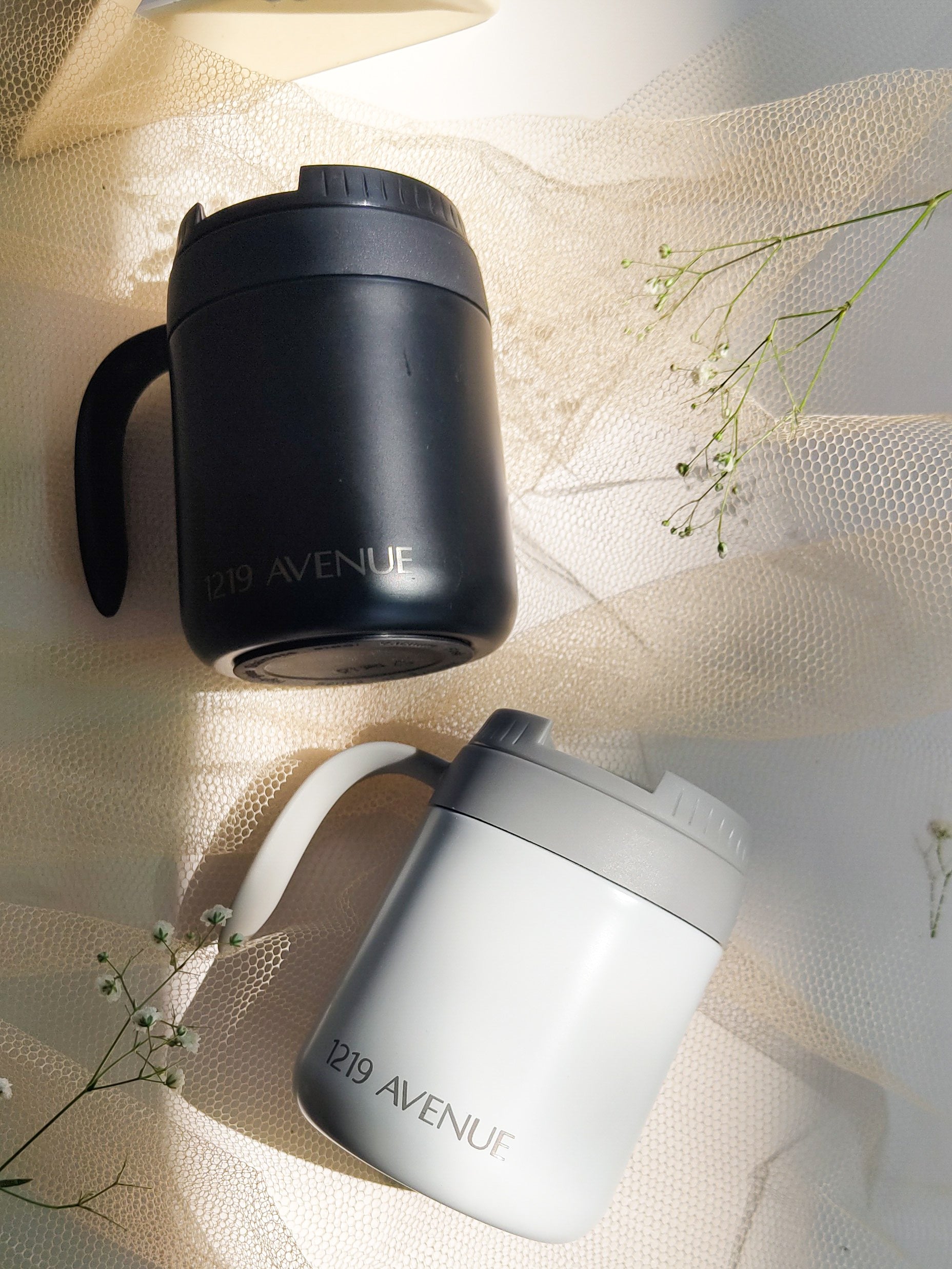 Personalized Name with Initial Elixir Double Walled Insulated Mug 400 ML