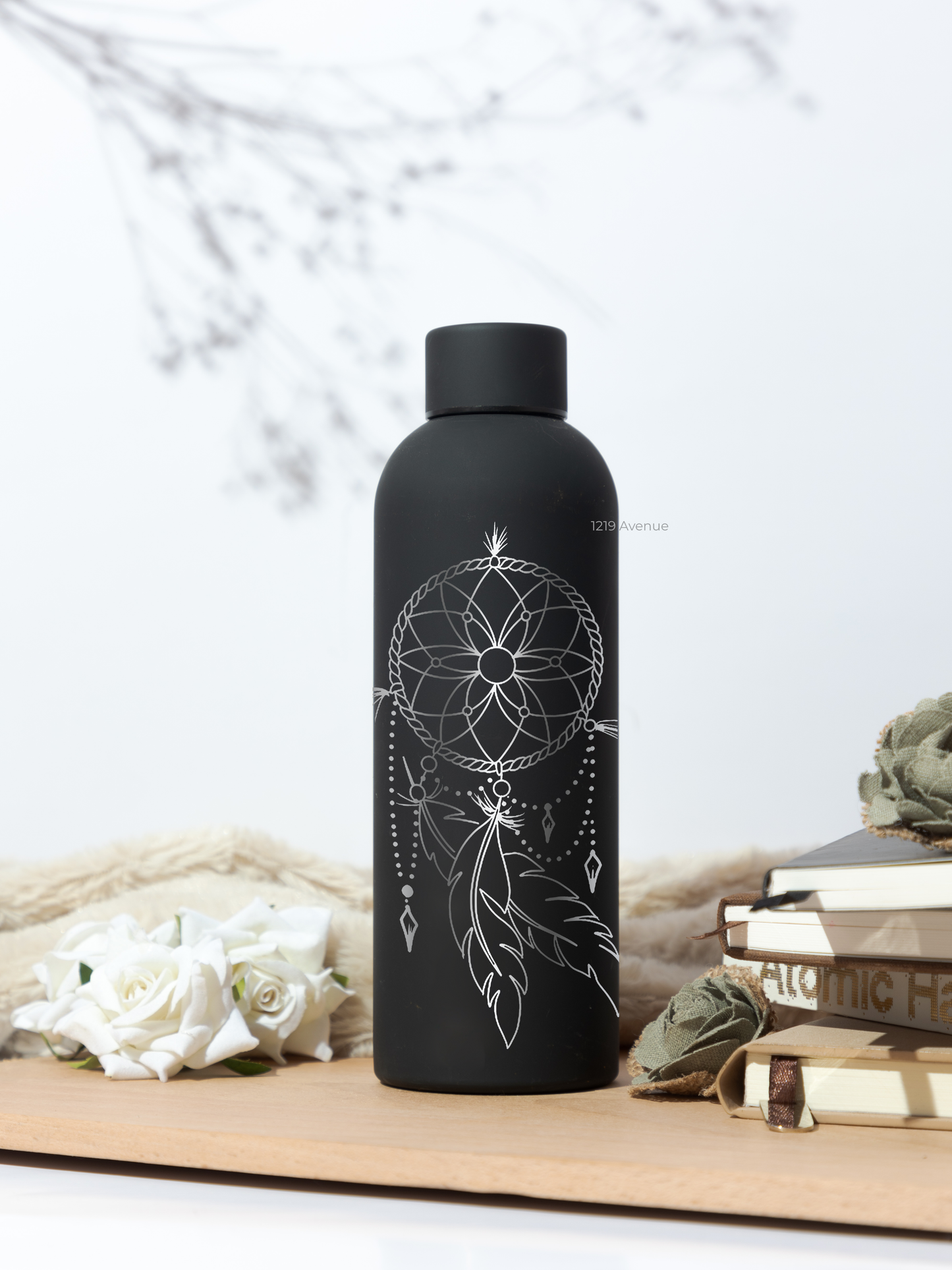 Bae-Sic Bottles 500 ML |Dreamcatcher Print | Double Walled Hot And Cold Bottles