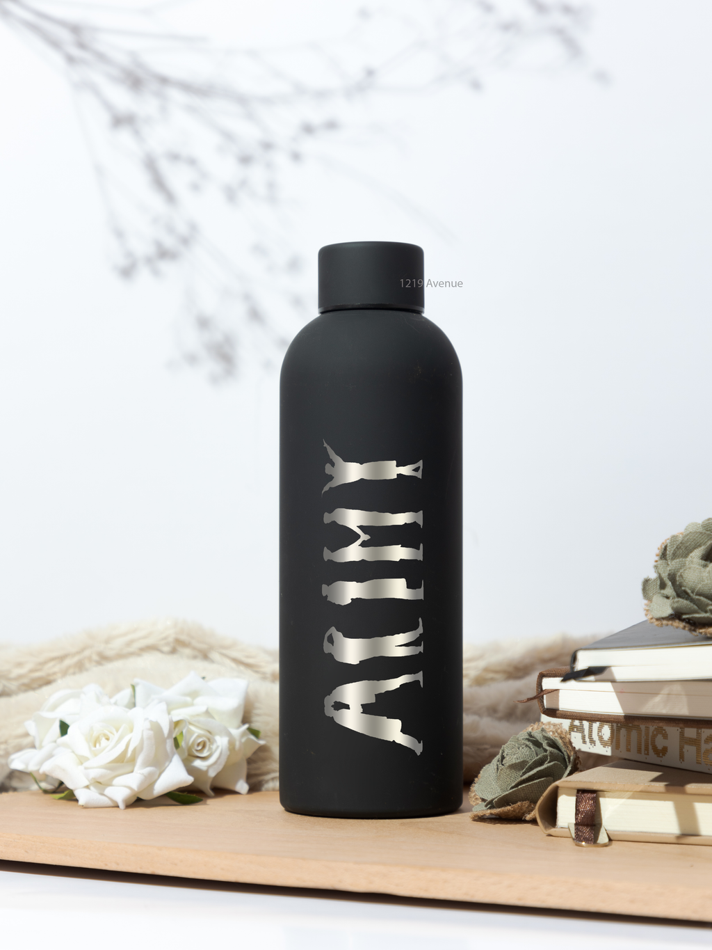 Bae-Sic Bottles 500 ML |BTS Army Print | Double Walled Hot And Cold Bottles