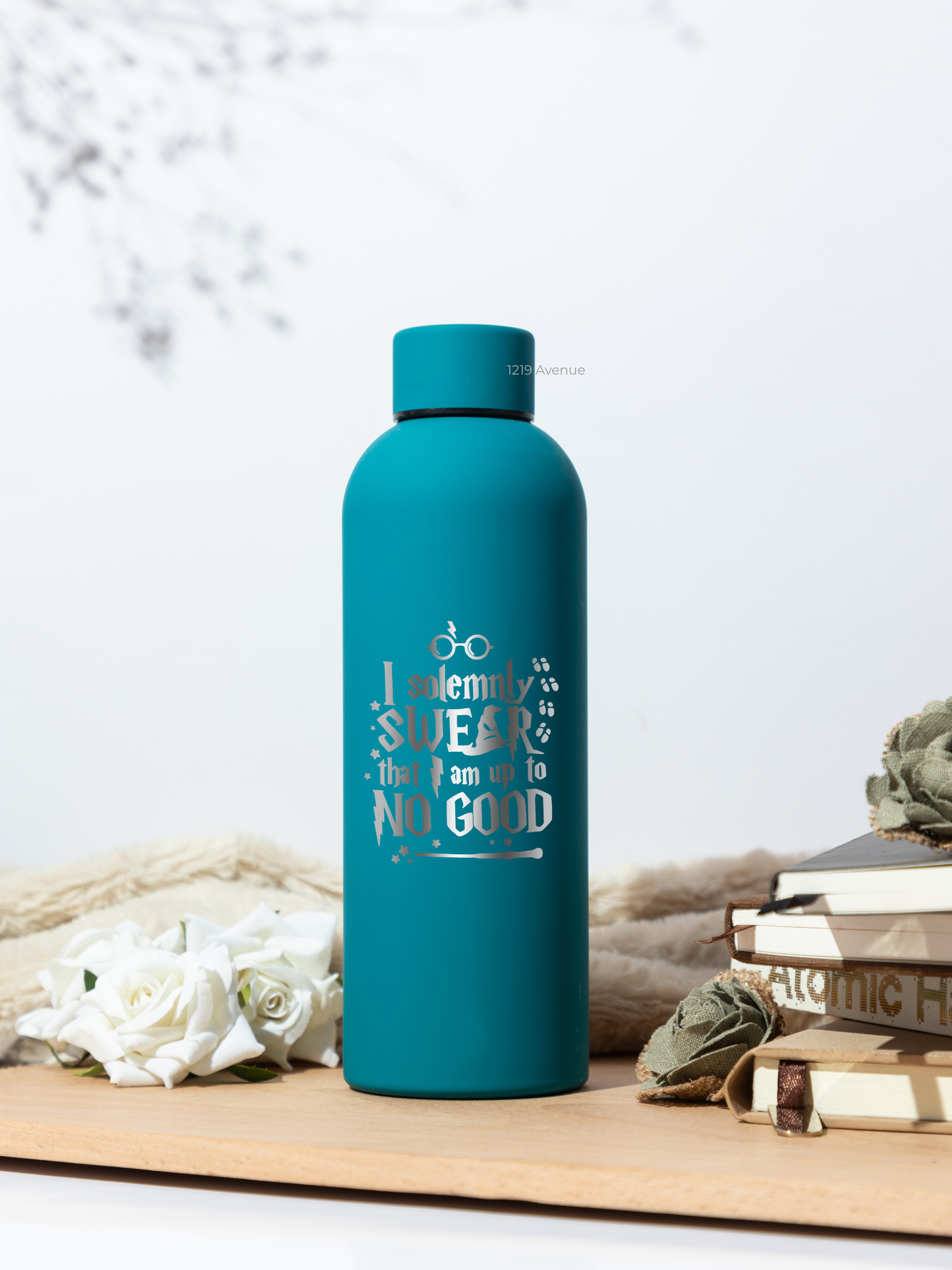 Bae-Sic Bottles 500 ML |I Swear Print | Double Walled Hot And Cold Bottles