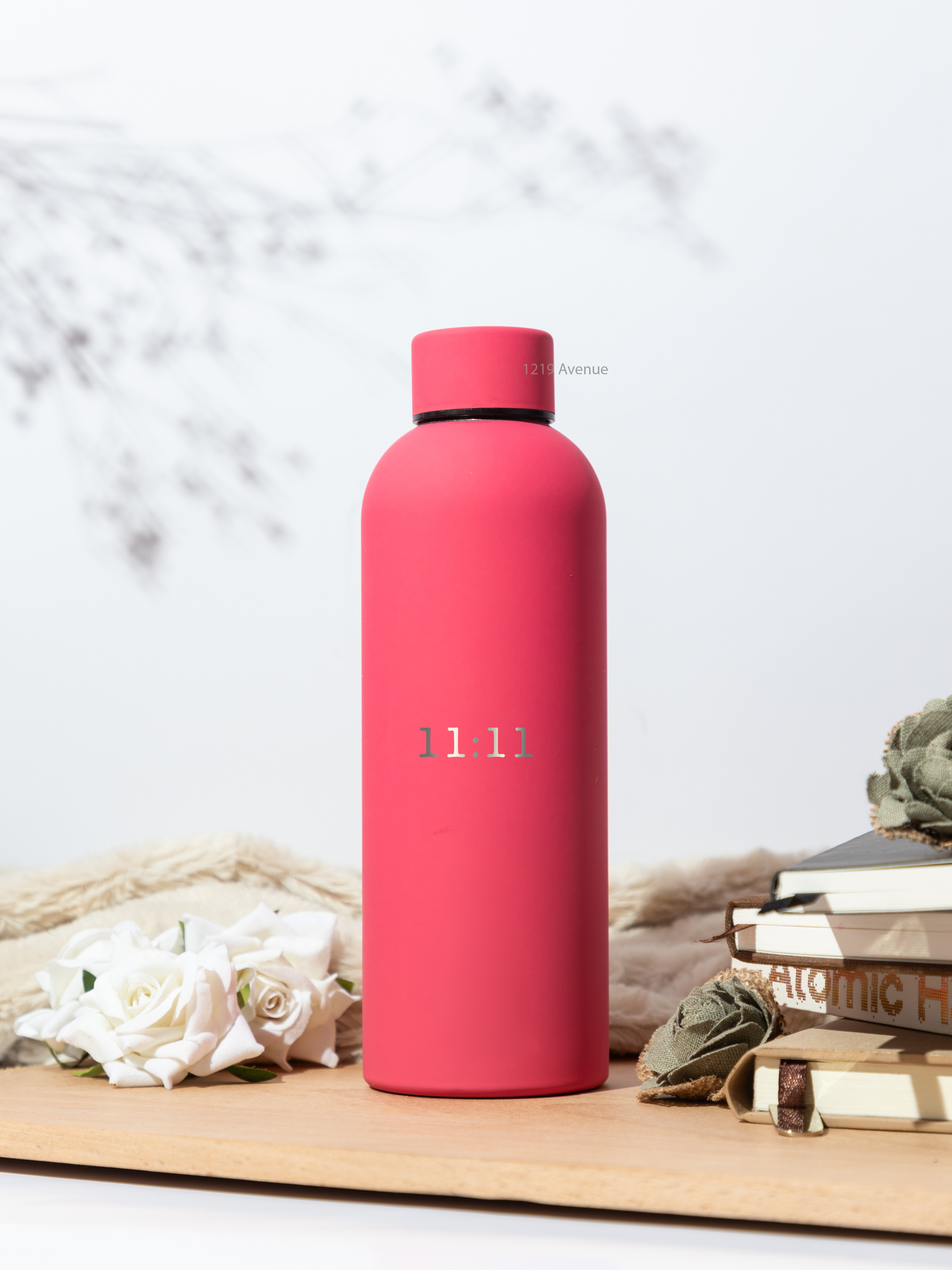 Bae-Sic Bottles 500 ML |11:11 Minimalist Print | Double Walled Hot And Cold Bottles