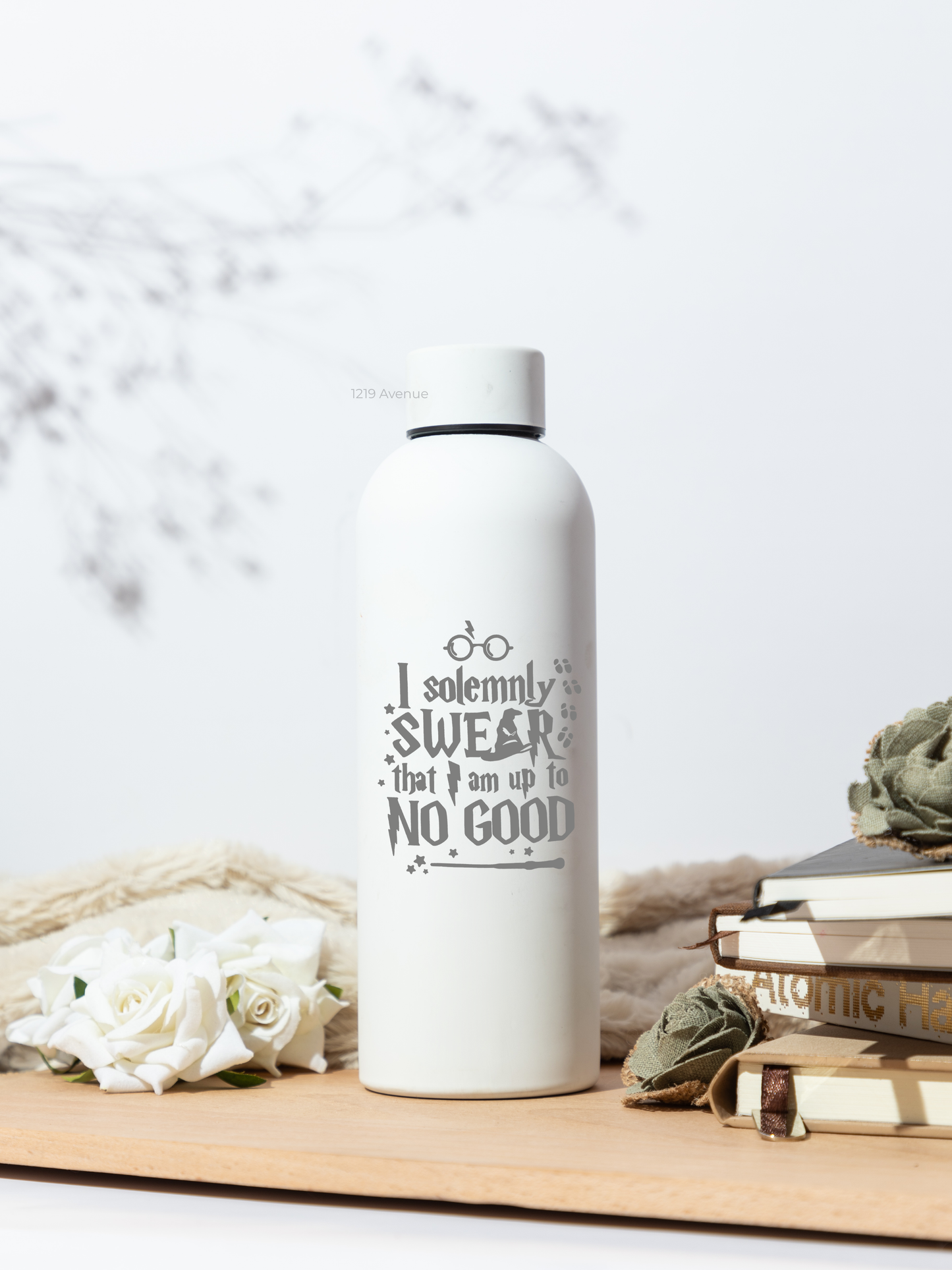 Bae-Sic Bottles 500 ML |I Swear Print | Double Walled Hot And Cold Bottles