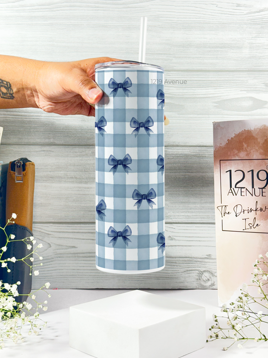 Colossal Tumbler 700ML with Straw| Oceanic Bow Beauty Print |Double Walled Insulated Tumbler 7-8 hrs