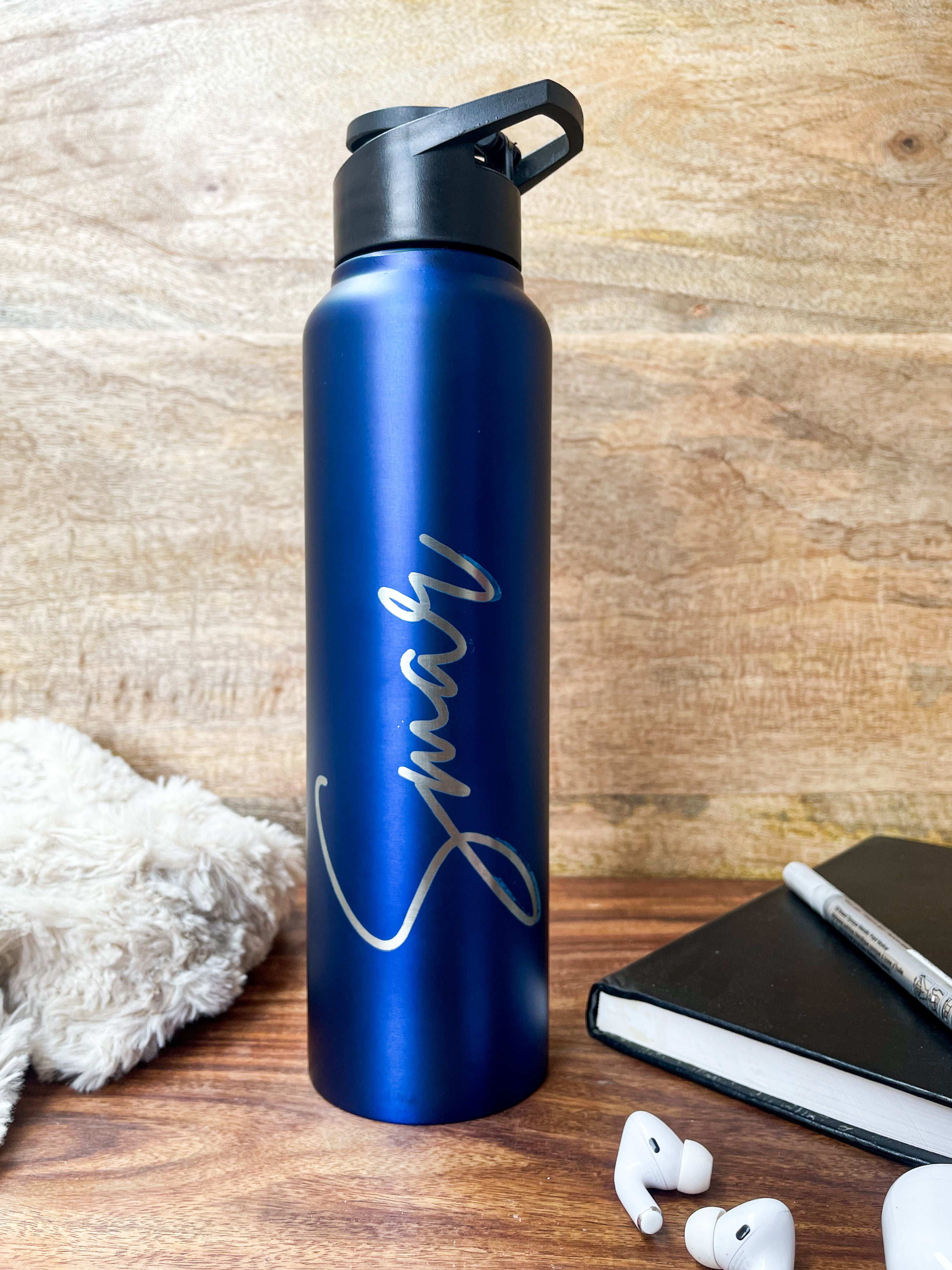 Personalized Stainless Steel, Single Walled Bottles 1000ml