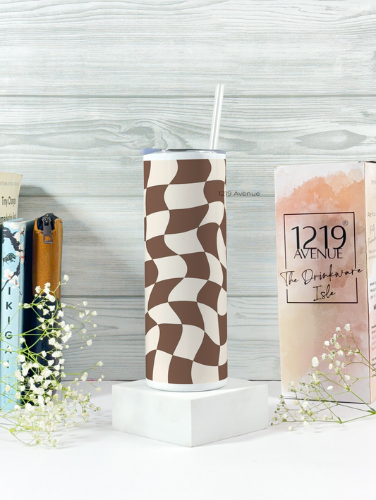 Colossal Tumbler 750ML with straw | Aesthetic Girlie Print |Double Walled Insulated Tumbler