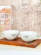 Brawny Ceramic Cups | 250ml |You Are Enough Permanent Print | Premium Ceramic Mugs