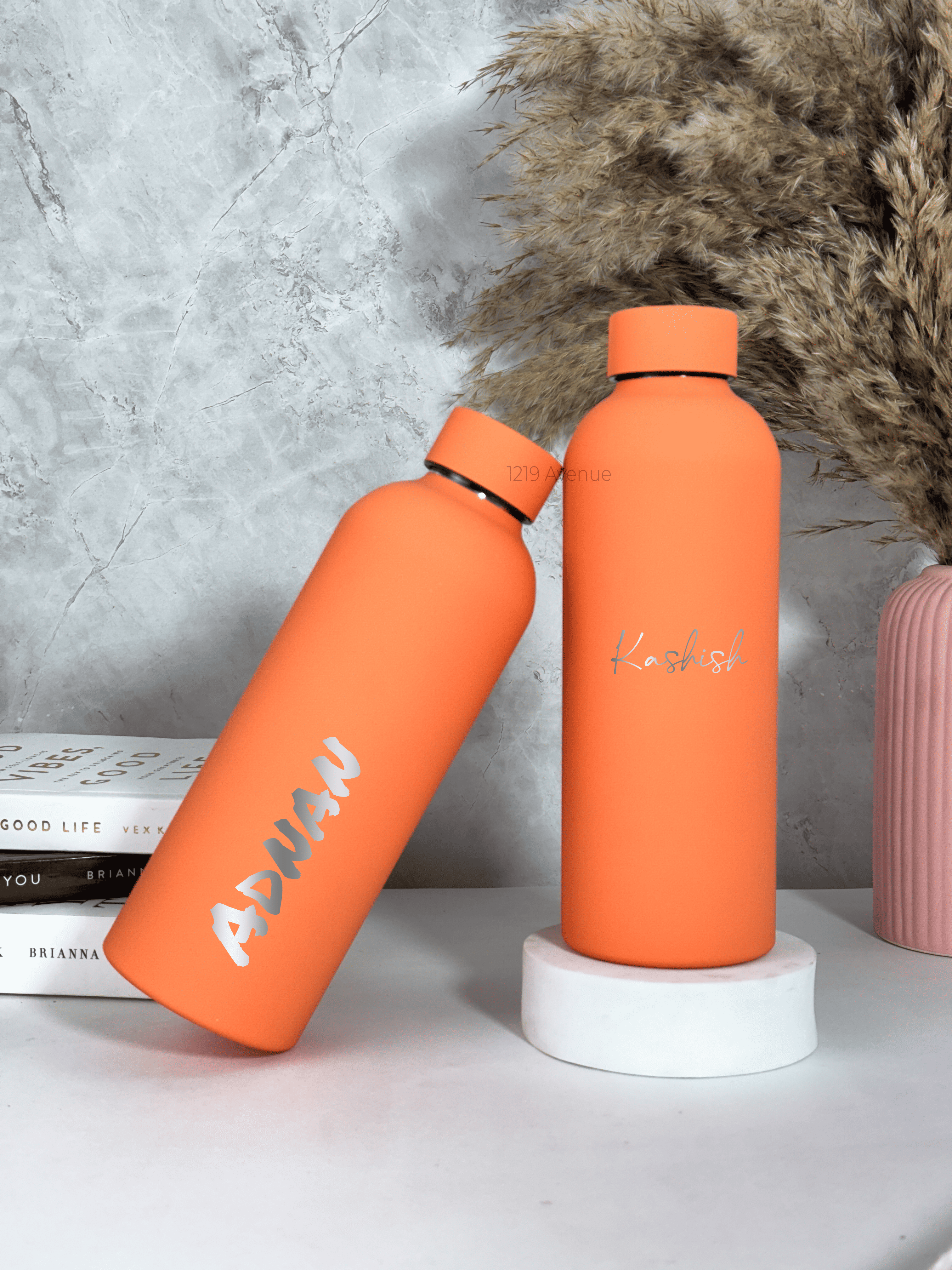Personalized Bae-Sic Double Walled Insulated Bottles 500 ML| Name/Quote| Double Walled Insulated | 8-10hrs Hot And Cold |NO COD