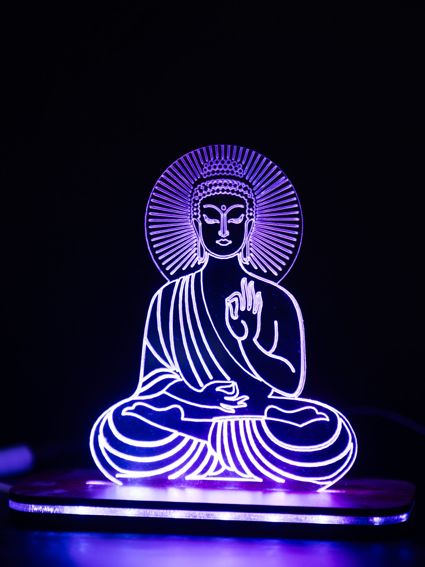 LED Side Table Lamp | Lord Budha | NO COD