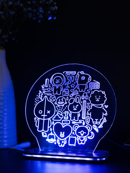 LED Side Table Lamp| BTS Graphic| NO COD