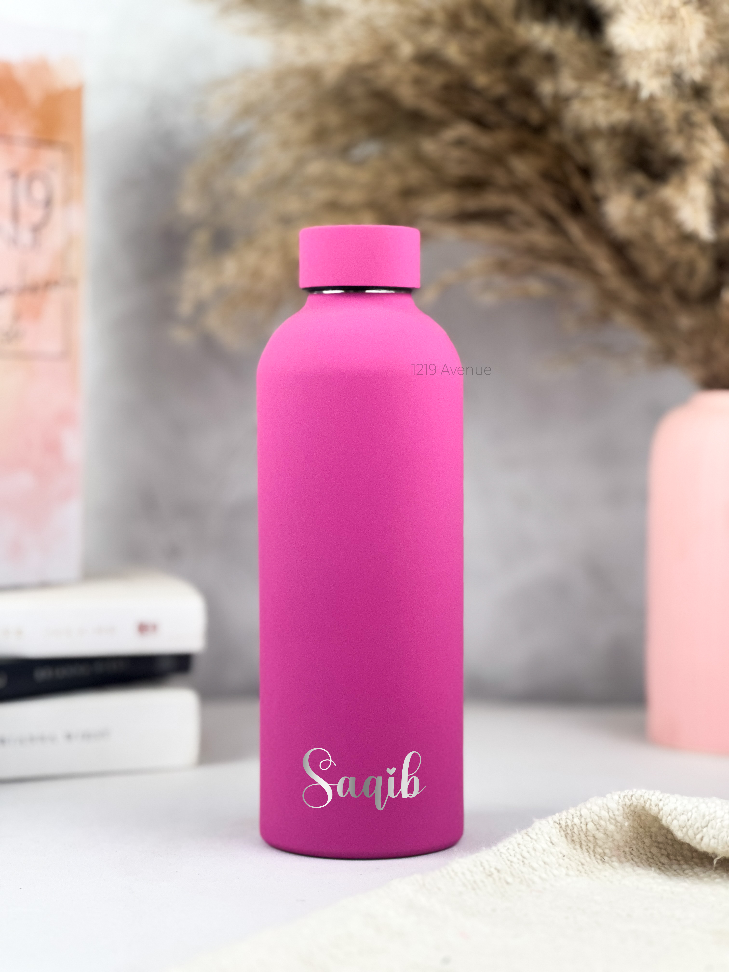 Personalized Bae-Sic Double Walled Insulated Bottles 500 ML| Name/Quote| Double Walled Insulated | 8-10hrs Hot And Cold |NO COD