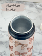 750ml Printed Fun-Sip Water Bottle | Bow Beut Print | For Kids, School, Sports | Sipper Bottle with Carry Handle, Durable & Stylish