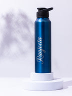 Personalized Stainless Steel, Single Walled Bottles 1000ml