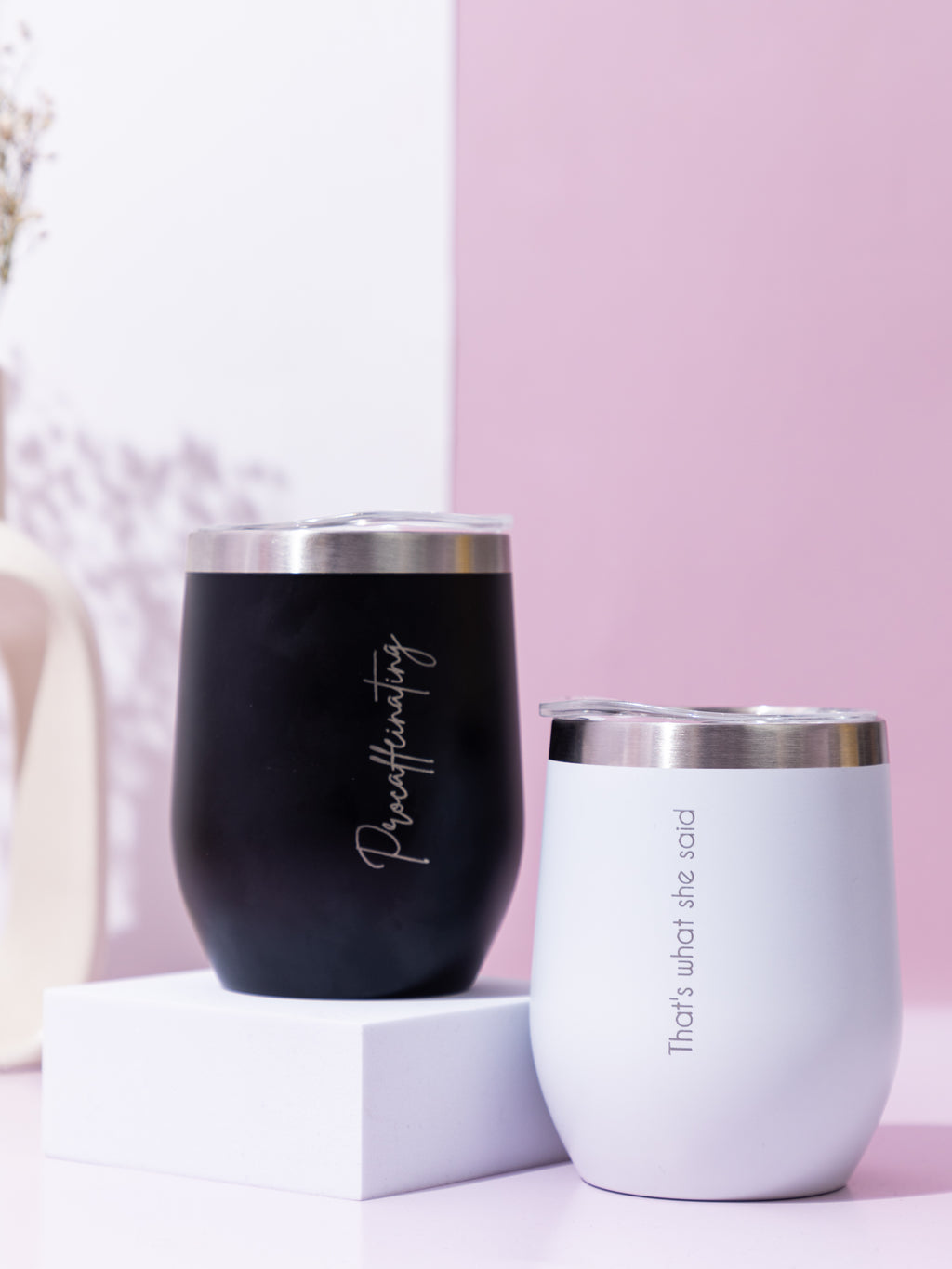 Personalized Name/Quote Benji Brew Coffee Flask 400ml