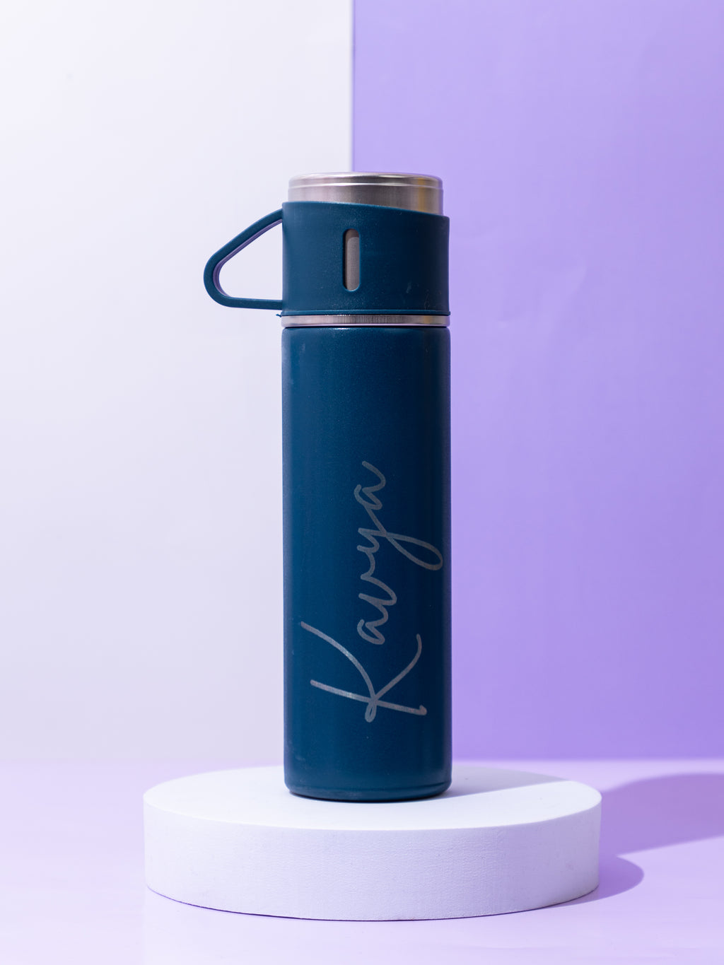 Personalized Insulated Vacuum Flask with 3 cups