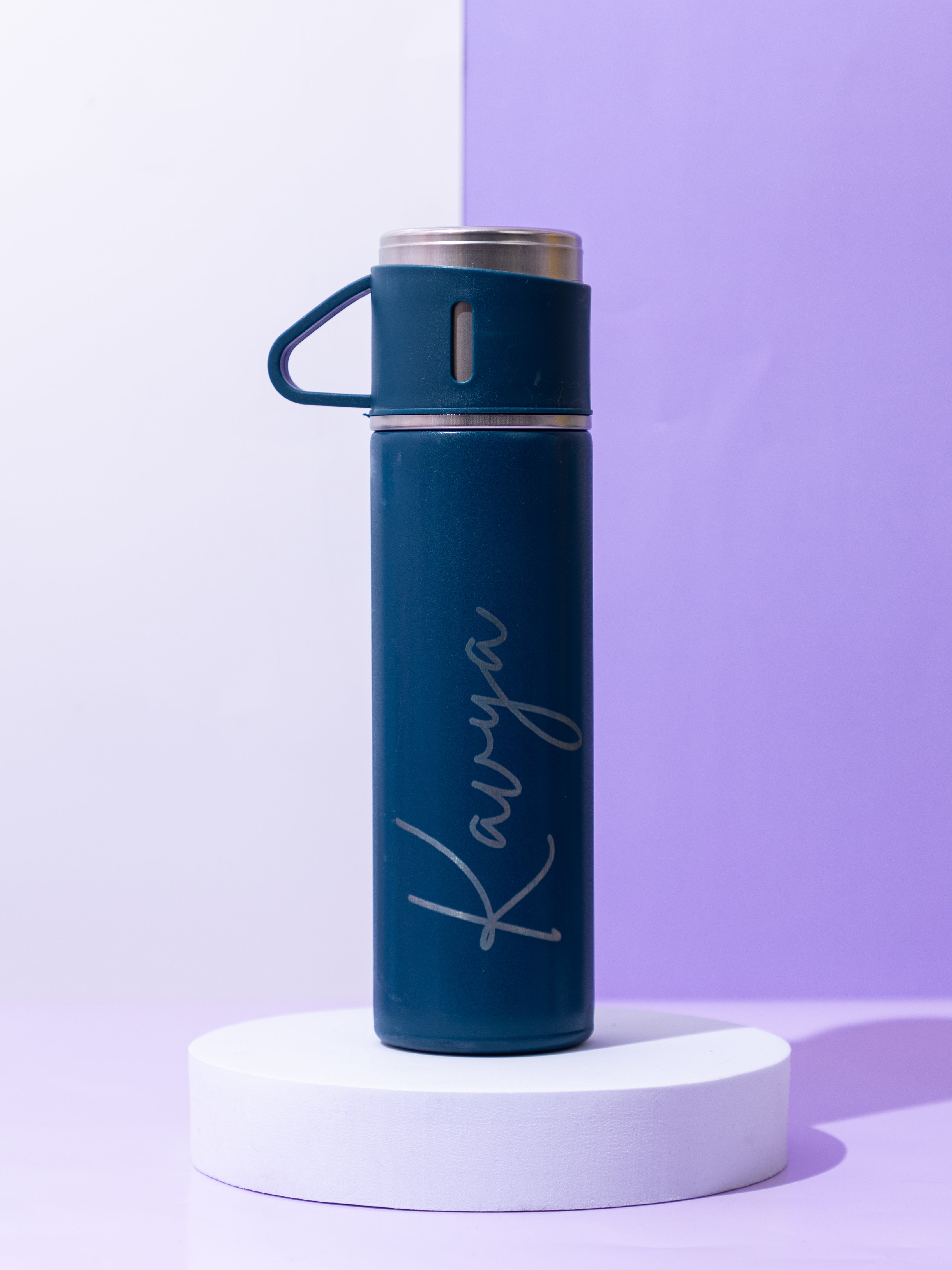 Personalized Insulated Vacuum Flask with 3 cups