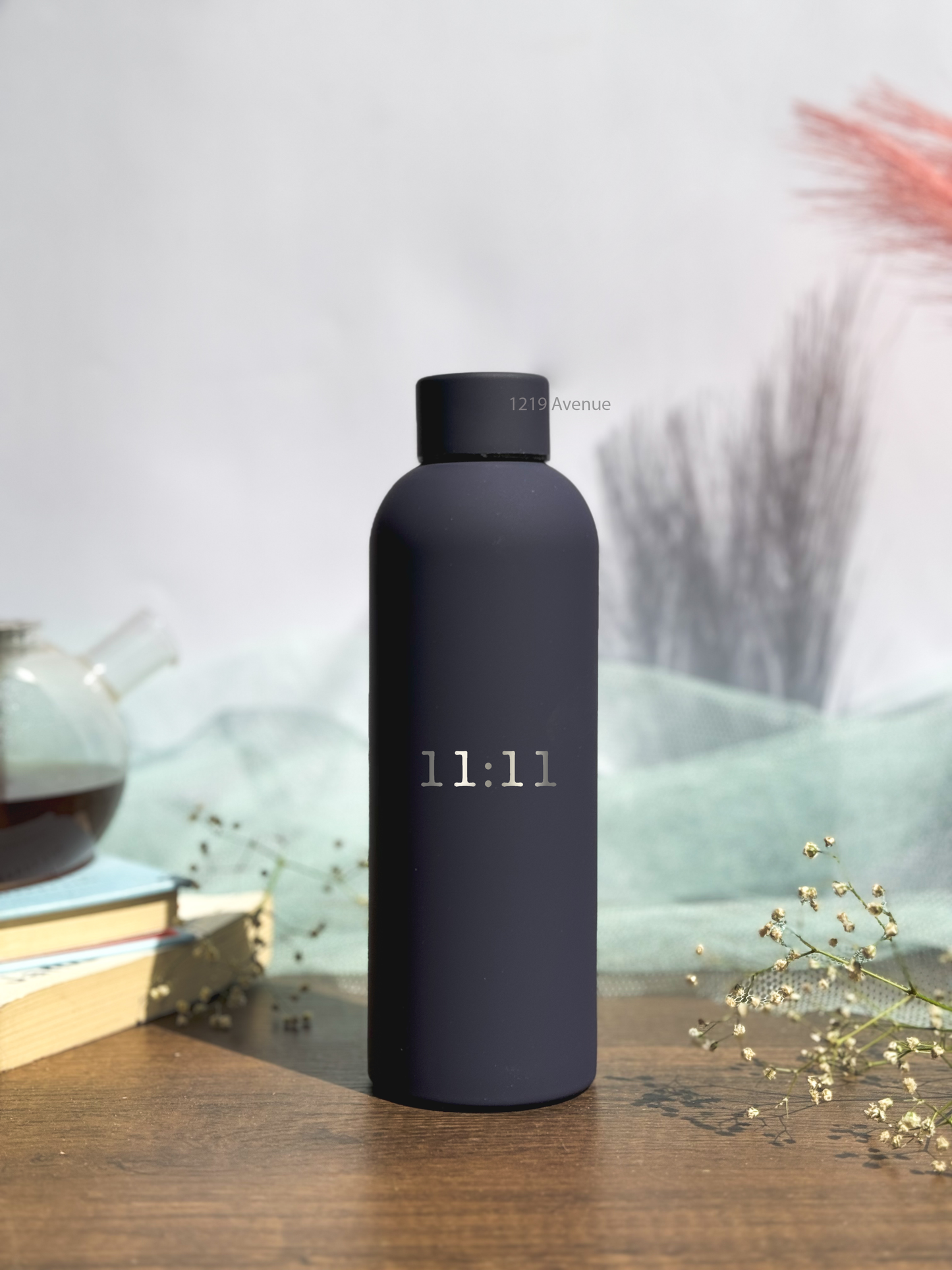 Bae-Sic Bottles 500 ML |11:11 Minimalist Print | Double Walled Hot And Cold Bottles