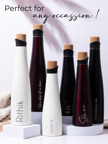 Personalized Recherche Wine Shaped Insulated Bottles