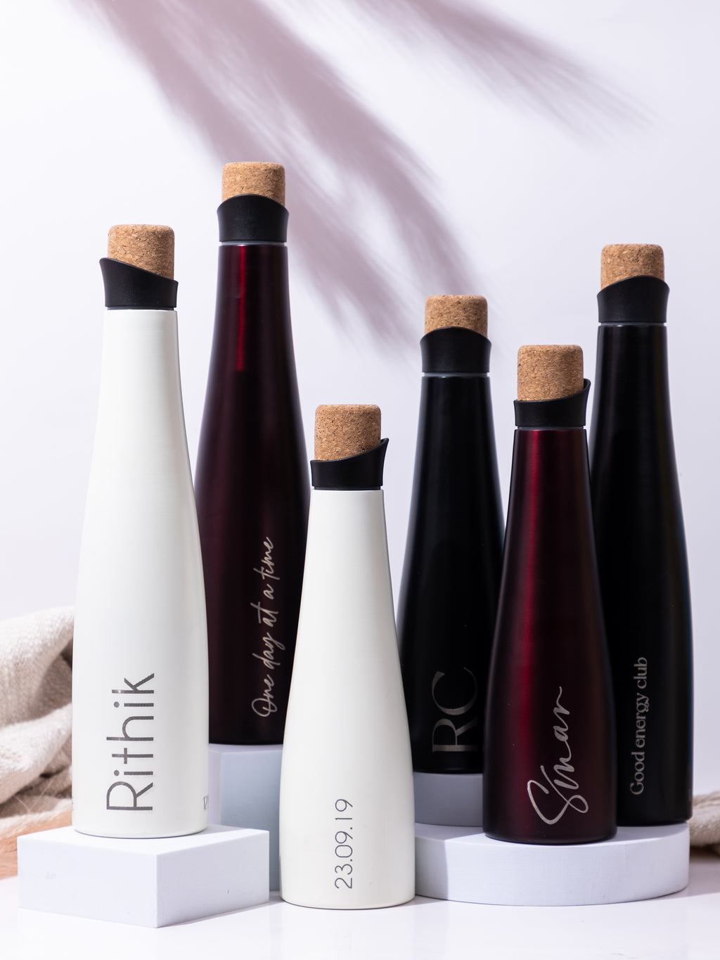 Personalized Recherche Wine Shaped Insulated Bottles 18hrs+ Hot and Cold