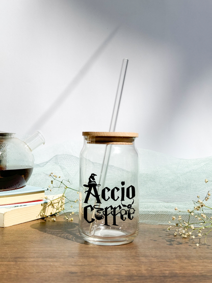 Can Shaped Sipper 500ml| Accio Coffee | 18oz Can Tumbler with lid, straw and coaster