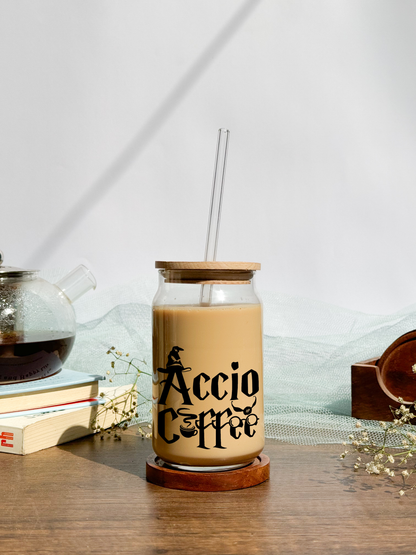 Can Shaped Sipper 500ml| Accio Coffee | 18oz Can Tumbler with lid, straw and coaster