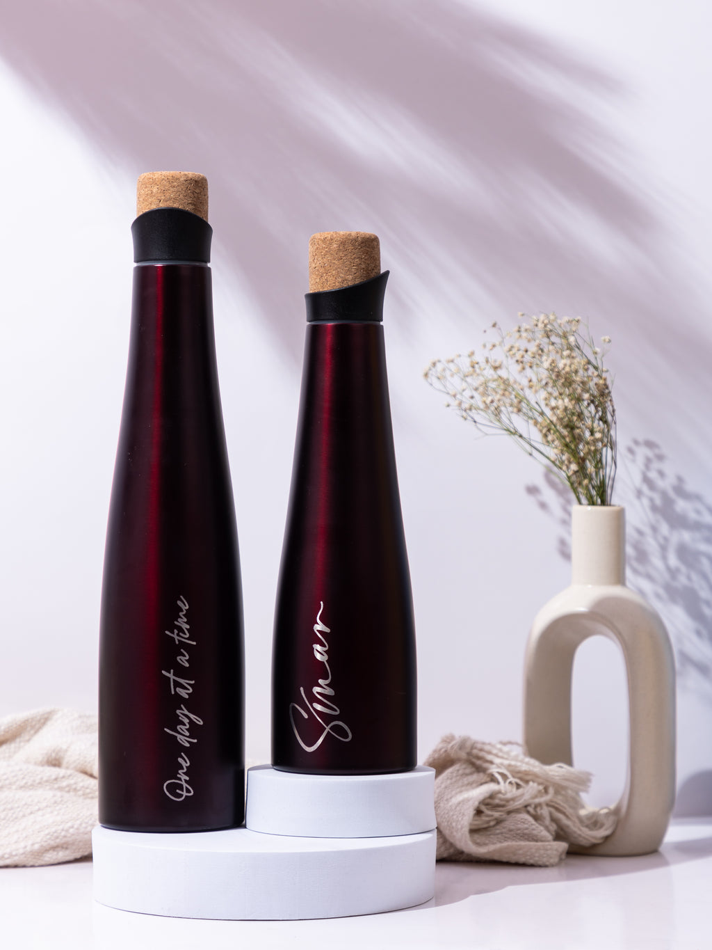 Personalized Recherche Wine Shaped Insulated Bottles 18hrs+ Hot and Cold