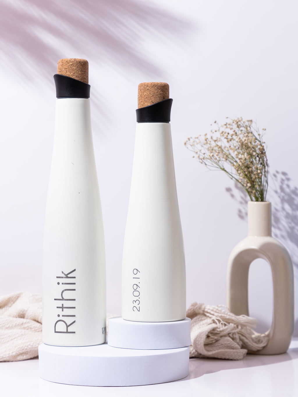 Personalized Recherche Wine Shaped Insulated Bottles 18hrs+ Hot and Cold