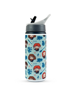 750ml Printed Fun-Sip Water Bottle | Harry Porter Theme Print | For Kids, School, Sports | Sipper Bottle with Carry Handle, Durable & Stylish