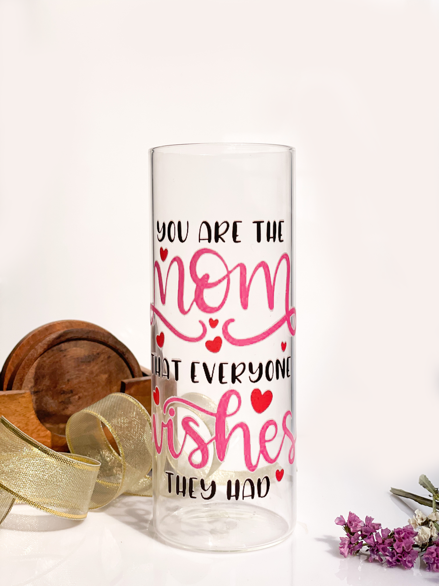Grande Sipper 650ml| You're the Mom Print| 22 oz Coffee Tumbler with Straw and Lid