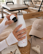 Aarkeo Double Walled Stainless Steel Water Bottle 550ml | Little Sky Dreams Print | Insulated Leakproof Hot & Cold Bottle for Office, Gym & Travel 1219 Avenue