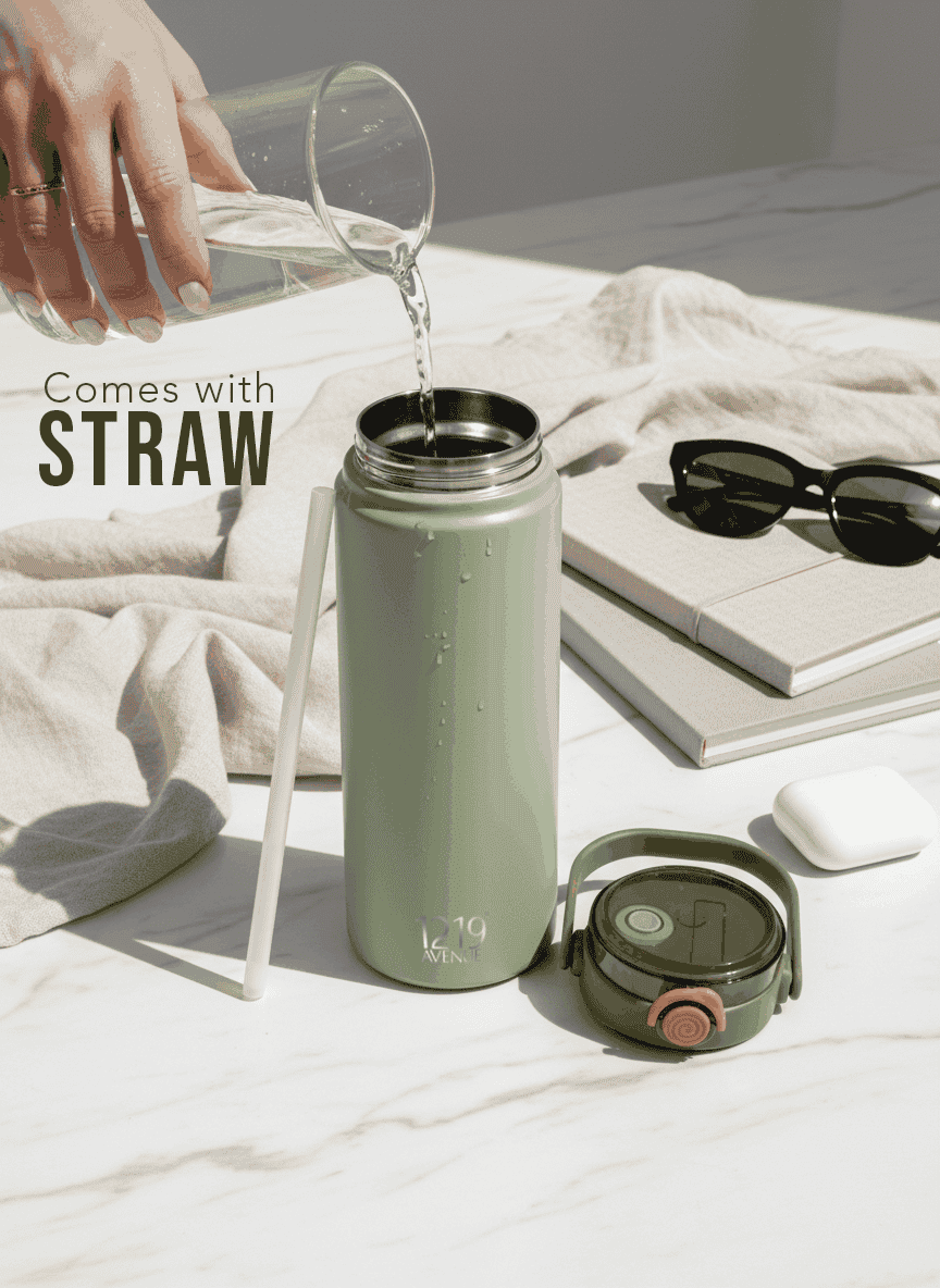 Avenue Hydrator Tumbler 1.5 ltr | 100% Leak-Proof | Double Walled Insulated Hot & Cold 18+ Hrs | 1500 ML 1219 Avenue India