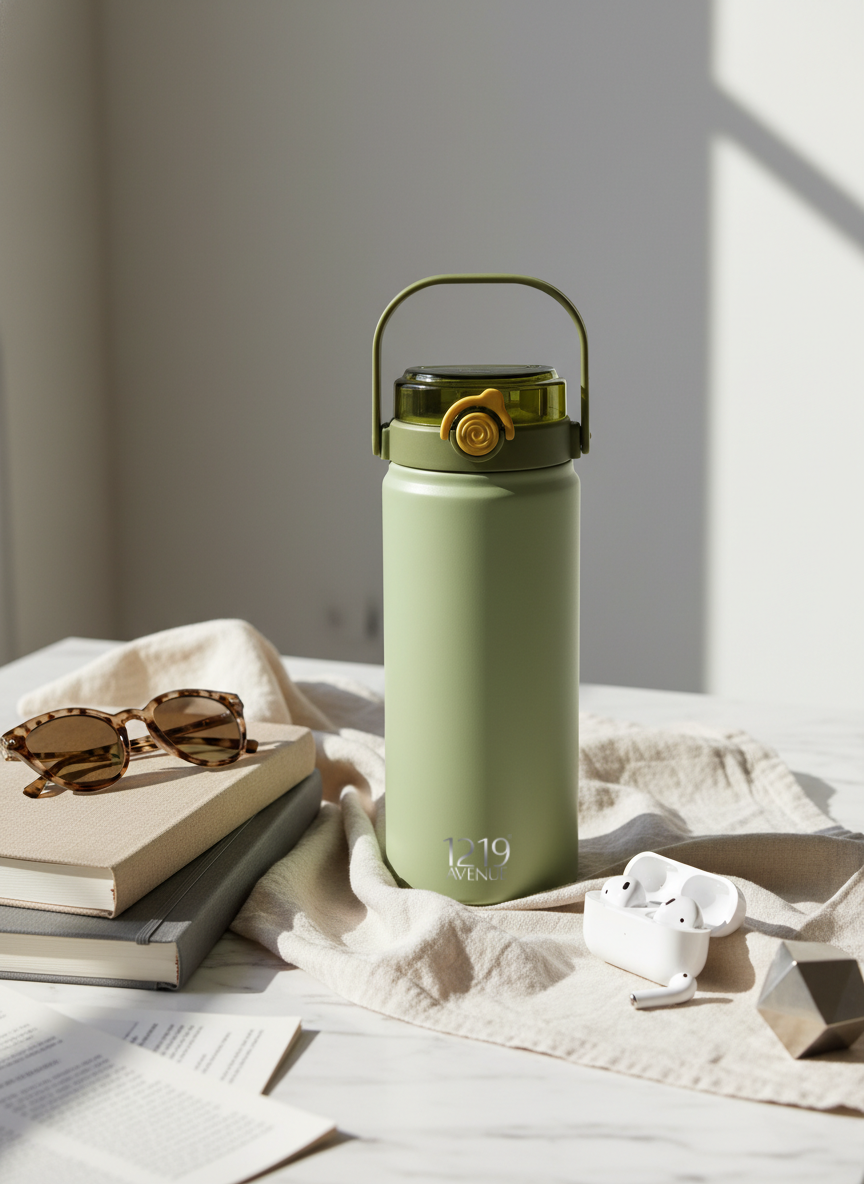 Avenue Hydrator Tumbler 1.2 ltr | 100% Leak-Proof | Double Walled Insulated Hot & Cold 18+ Hrs | 1200 ML 1219 Avenue