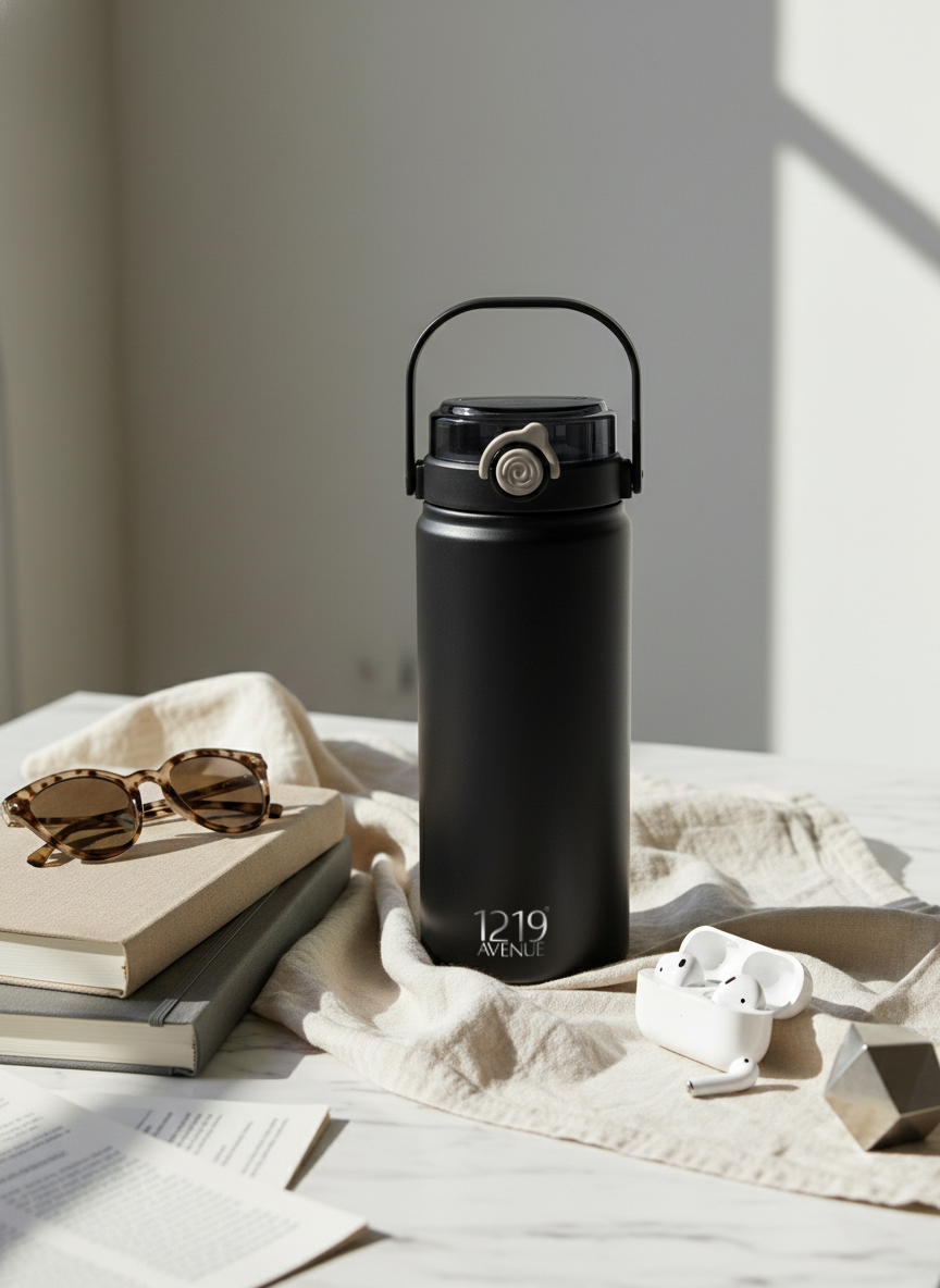 Avenue Hydrator Tumbler 1.2 ltr | 100% Leak-Proof | Double Walled Insulated Hot & Cold 18+ Hrs | 1200 ML 1219 Avenue
