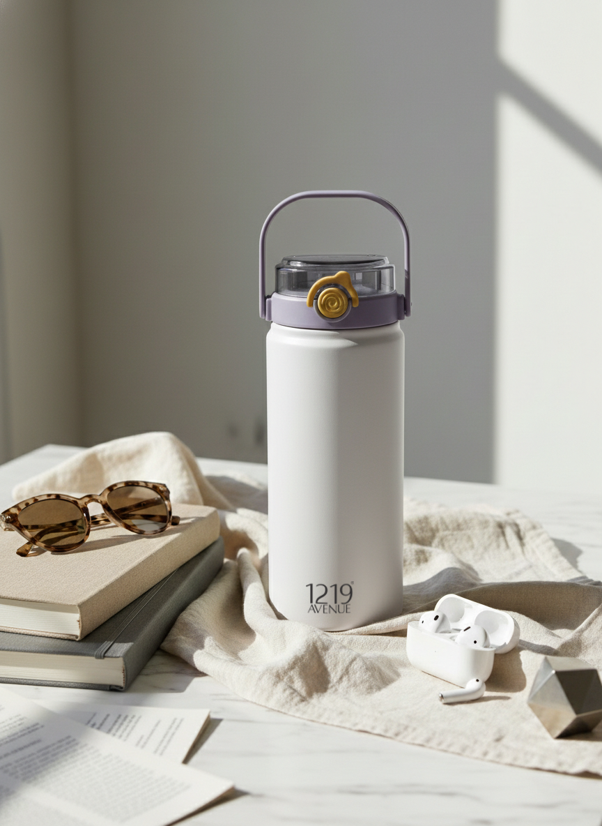 Avenue Hydrator Tumbler 1.2 ltr | 100% Leak-Proof | Double Walled Insulated Hot & Cold 18+ Hrs | 1200 ML 1219 Avenue