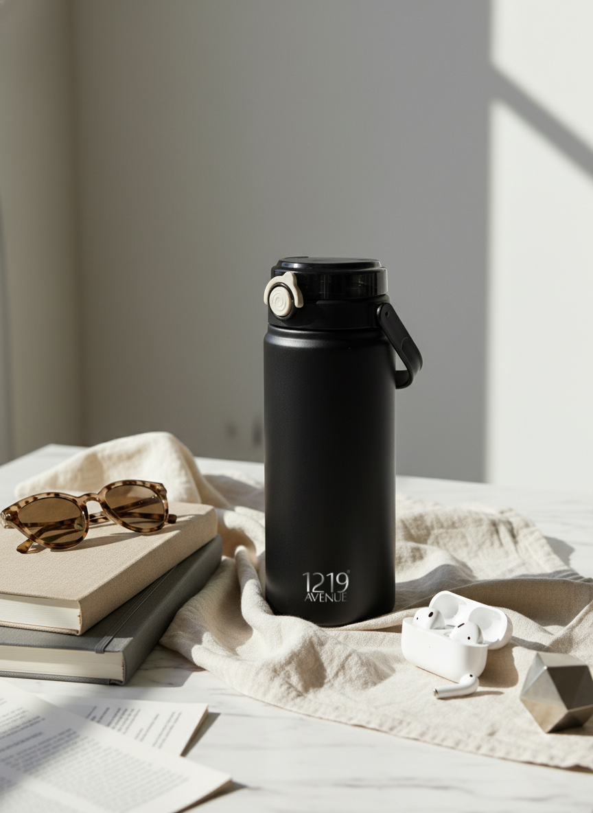 Avenue Hydrator Tumbler 1.2 ltr | 100% Leak-Proof | Double Walled Insulated Hot & Cold 18+ Hrs | 1200 ML 1219 Avenue