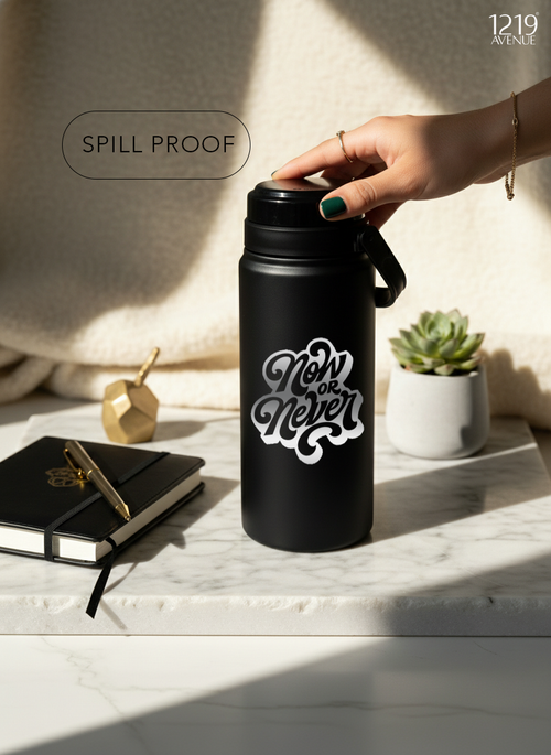Avenue Hydrator Tumbler 1.2 ltr | 100% Leak-Proof | You Can Do This |Double Walled Insulated Hot & Cold 18+ Hrs | 1200 ML | 5 Color Options 1219 Avenue