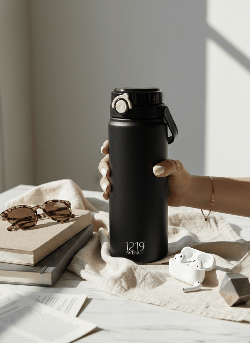 Avenue Hydrator Tumbler 1.5 ltr | 100% Leak-Proof | Double Walled Insulated Hot & Cold 18+ Hrs | 1500 ML 1219 Avenue India