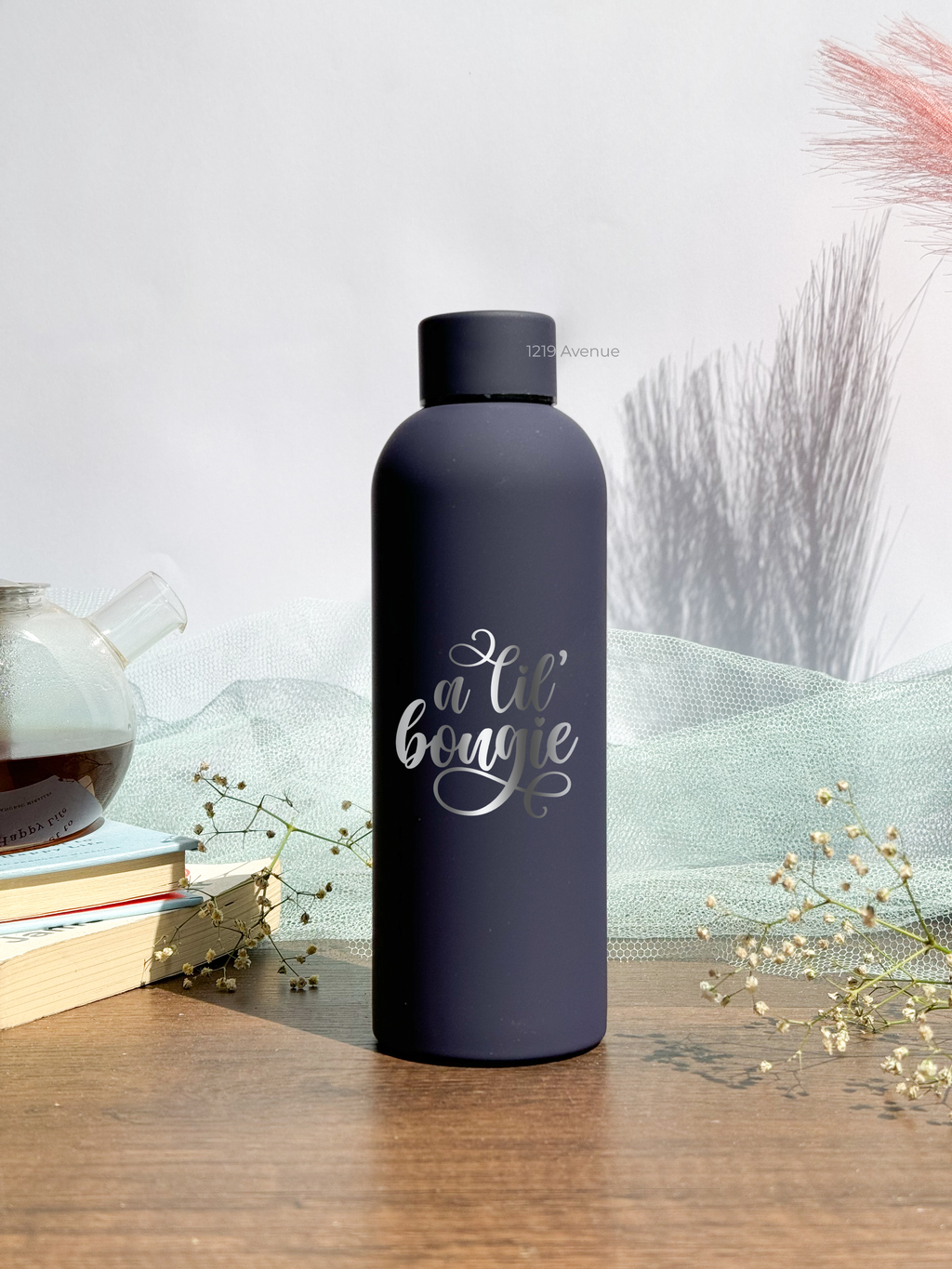 Bae-Sic Bottles 500 ML |A Little Bougie Print | Double Walled Hot And Cold Bottles 1219 Avenue India
