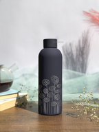 Bae-Sic Bottles 500 ML |Floral Valley Print | Double Walled Hot And Cold Bottles 1219 Avenue India