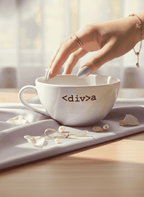 Brawny Ceramic Cups | 250ml |Diva Permanent Print | Premium Ceramic Mugs 1219 Avenue
