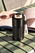 Caffé Muse Temperature Display Coffee Flask 500ml | Double Wall Insulated Hot & Cold Flask 1219 Avenue