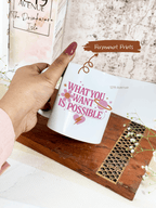 Ceramic White Mug 350ml | Cosmic Manifest | Pocket Picks Mugs 1219 Avenue