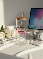 Clear Grande Sipper 650ml| You're the Best Print| 600ml Coffee Tumbler with Straw and Lid 1219 Avenue India