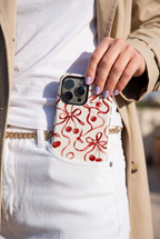 Cloud Skin Case for iPhone 14 to 17 Series| Berry Sweet Print | Premium 3D Hard Shell Cover 1219 Avenue