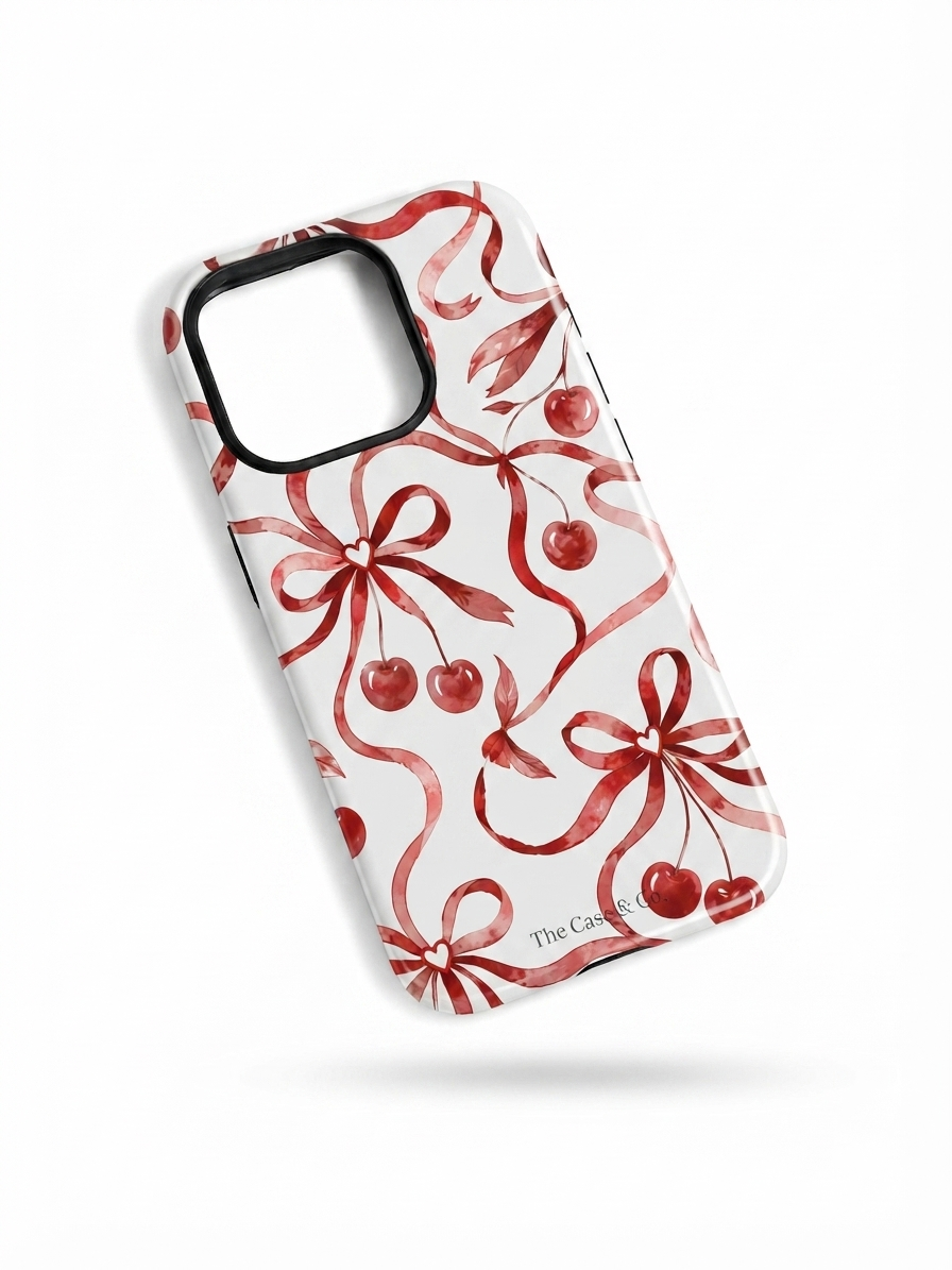 Cloud Skin Case for iPhone 14 to 17 Series| Berry Sweet Print | Premium 3D Hard Shell Cover 1219 Avenue