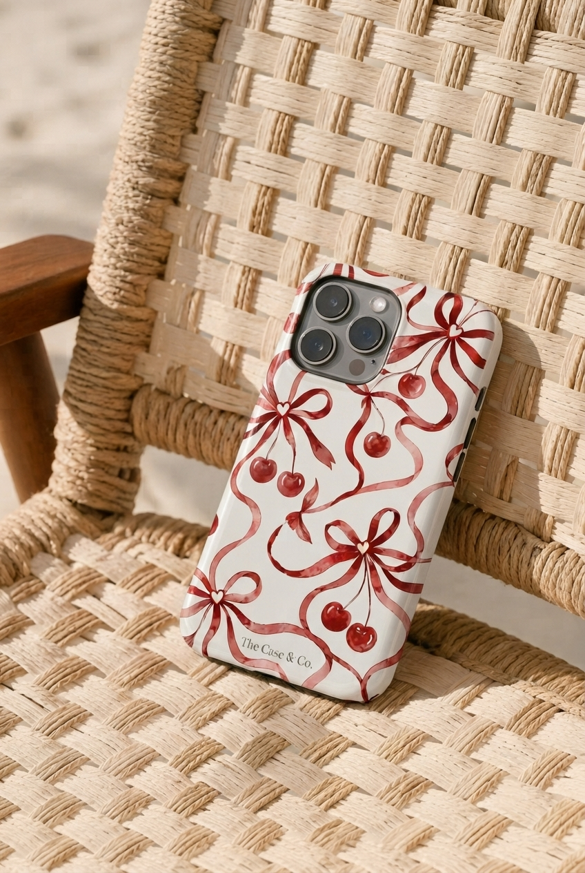 Cloud Skin Case for iPhone 14 to 17 Series| Berry Sweet Print | Premium 3D Hard Shell Cover 1219 Avenue
