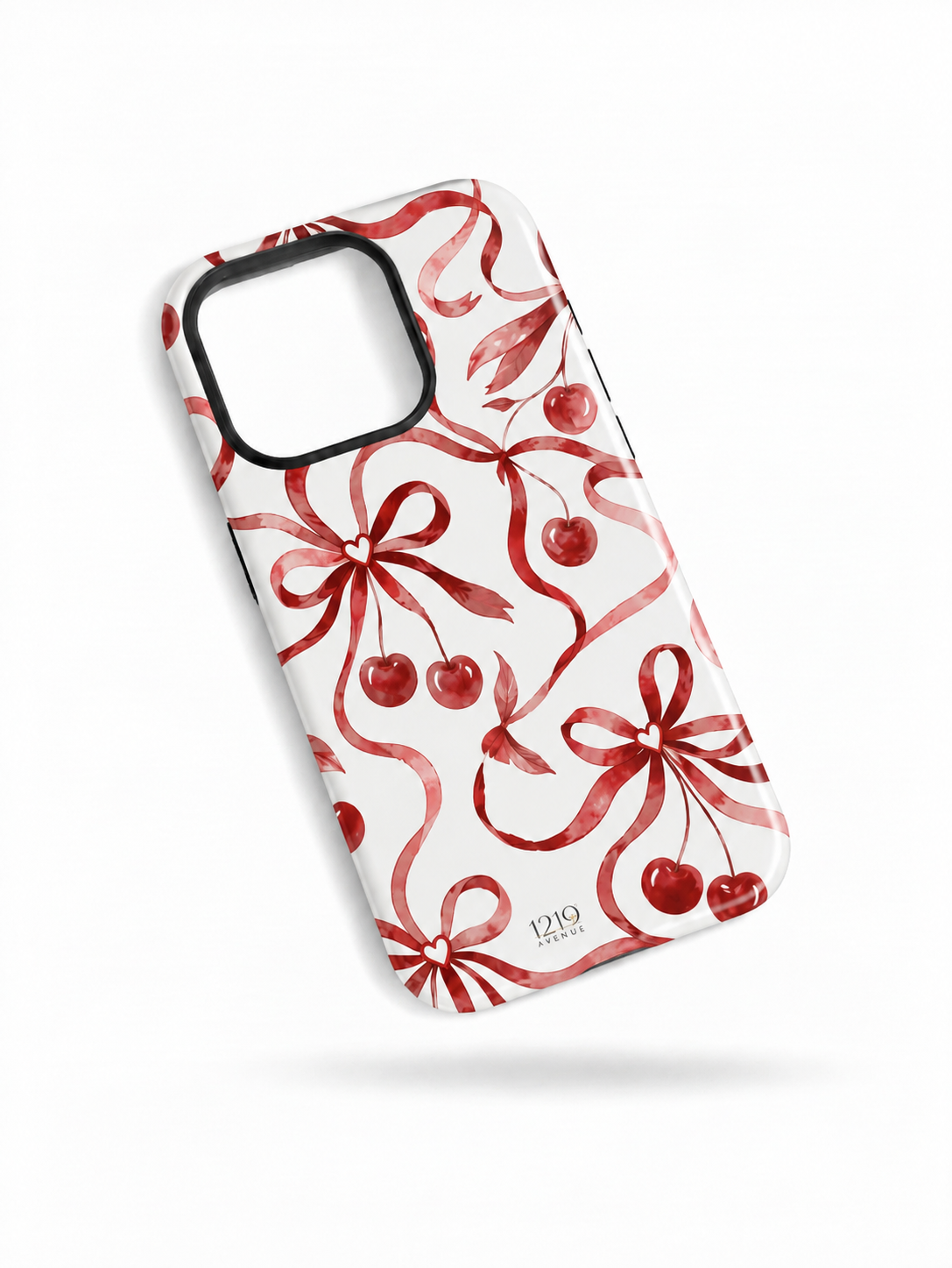 Cloud Skin Case for iPhone 14 to 17 Series| Berry Sweet Print | Premium 3D Hard Shell Cover 1219 Avenue