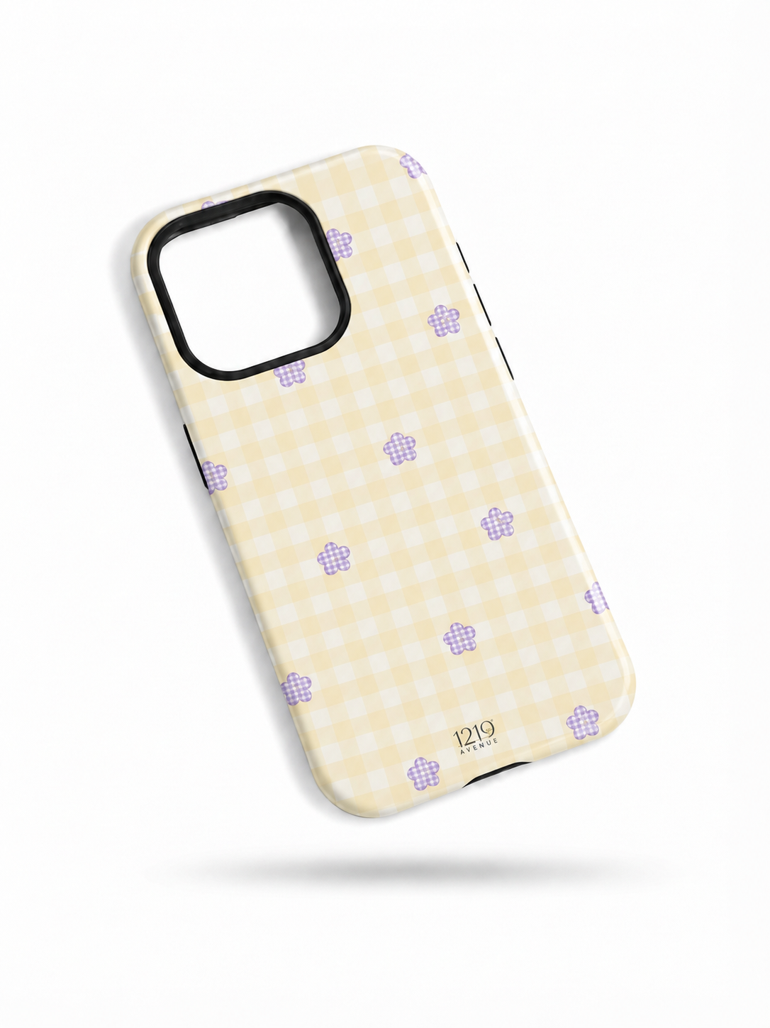Cloud Skin Case for iPhone 14 to 17 Series| Bloomfield Print | Premium 3D Hard Shell Cover 1219 Avenue