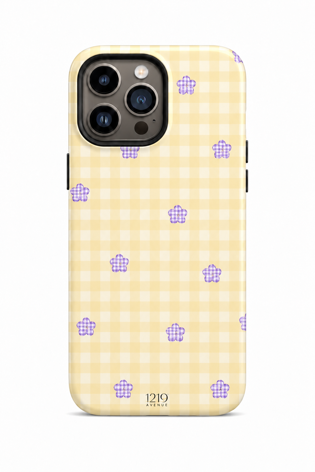 Cloud Skin Case for iPhone 14 to 17 Series| Bloomfield Print | Premium 3D Hard Shell Cover 1219 Avenue