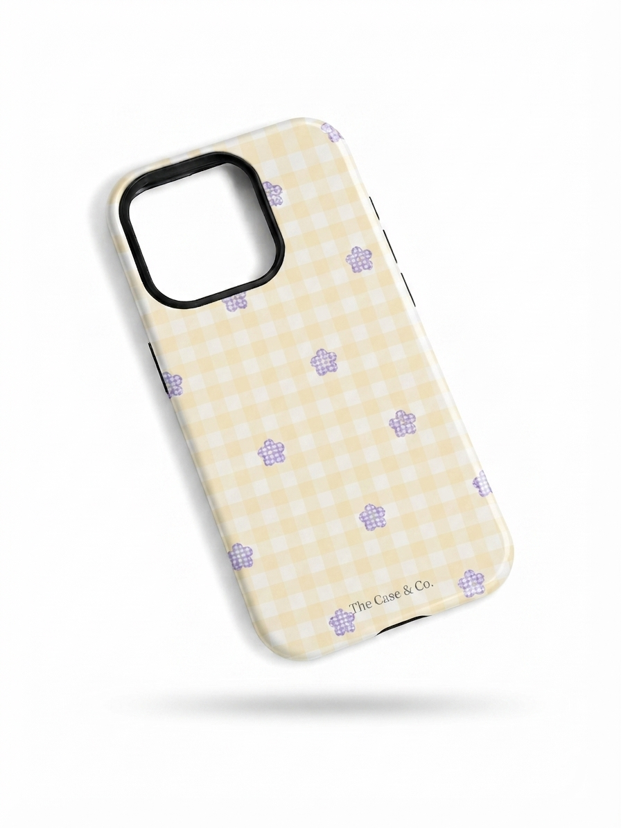 Cloud Skin Case for iPhone 14 to 17 Series| Bloomfield Print | Premium 3D Hard Shell Cover 1219 Avenue